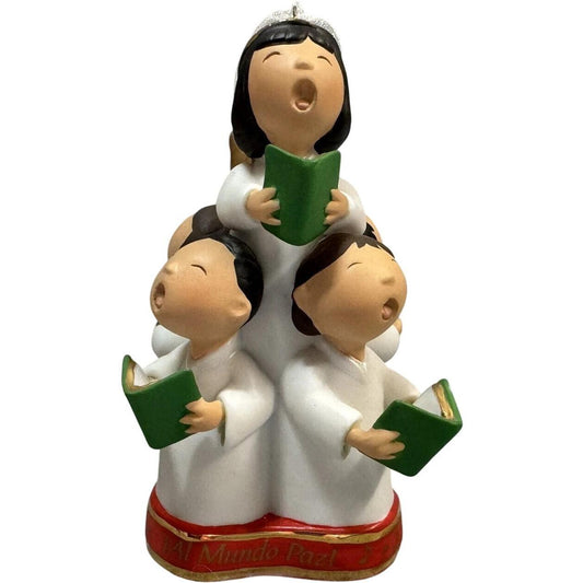 2004 Al Mundo Paz! Hallmark Ornament (Angel) QXG5471