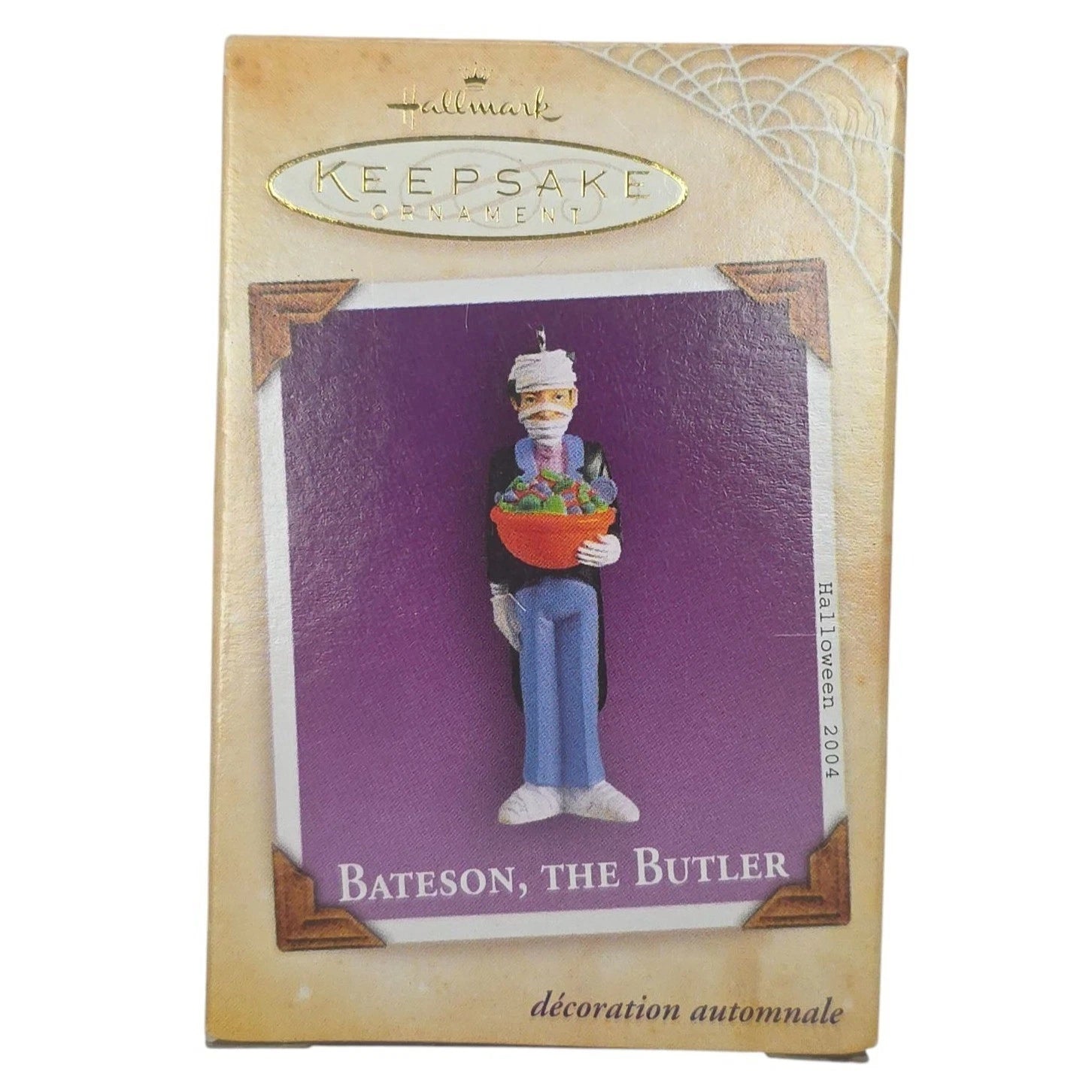 2004 Bateson, The Butler Hallmark Ornament (Halloween) QFO6054