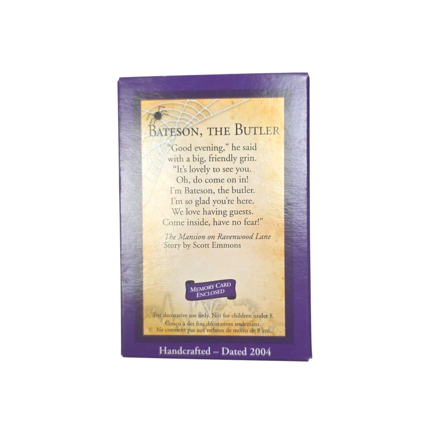 2004 Bateson, The Butler (Halloween)