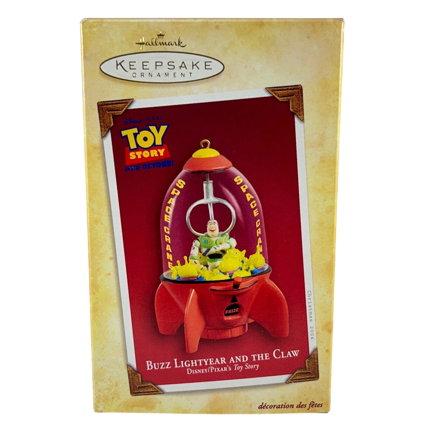 2004 Buzz Lightyear and The Claw Hallmark Ornament (Toy Story) QXD8671