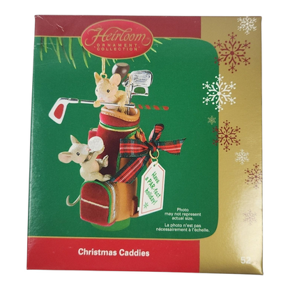 2004 Christmas Caddies Carlton Cards Ornaments (Golf) CXOR-064L
