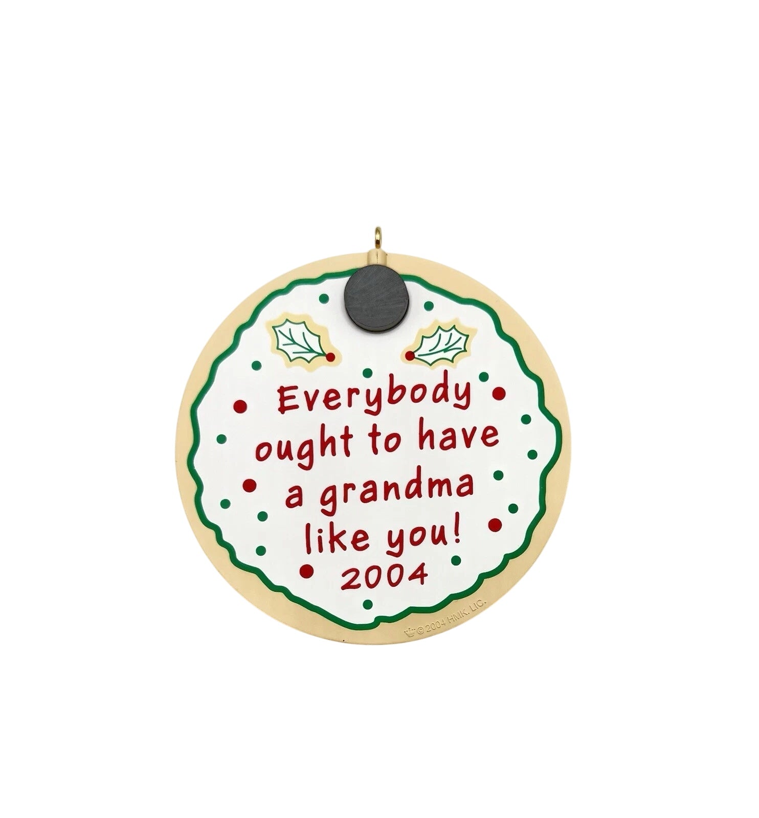 2004 For Grandma Hallmark Ornament (Photo Holder) QXG5574