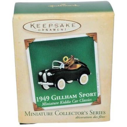 2004 Hallmark Ornament (1949) Gillham Sport Miniature Hallmark Ornament (Miniature Kiddie Car Classics) QXM5161