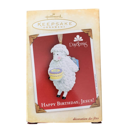 2004 Happy Birthday, Jesus! Hallmark Ornament (Church) QXG5354