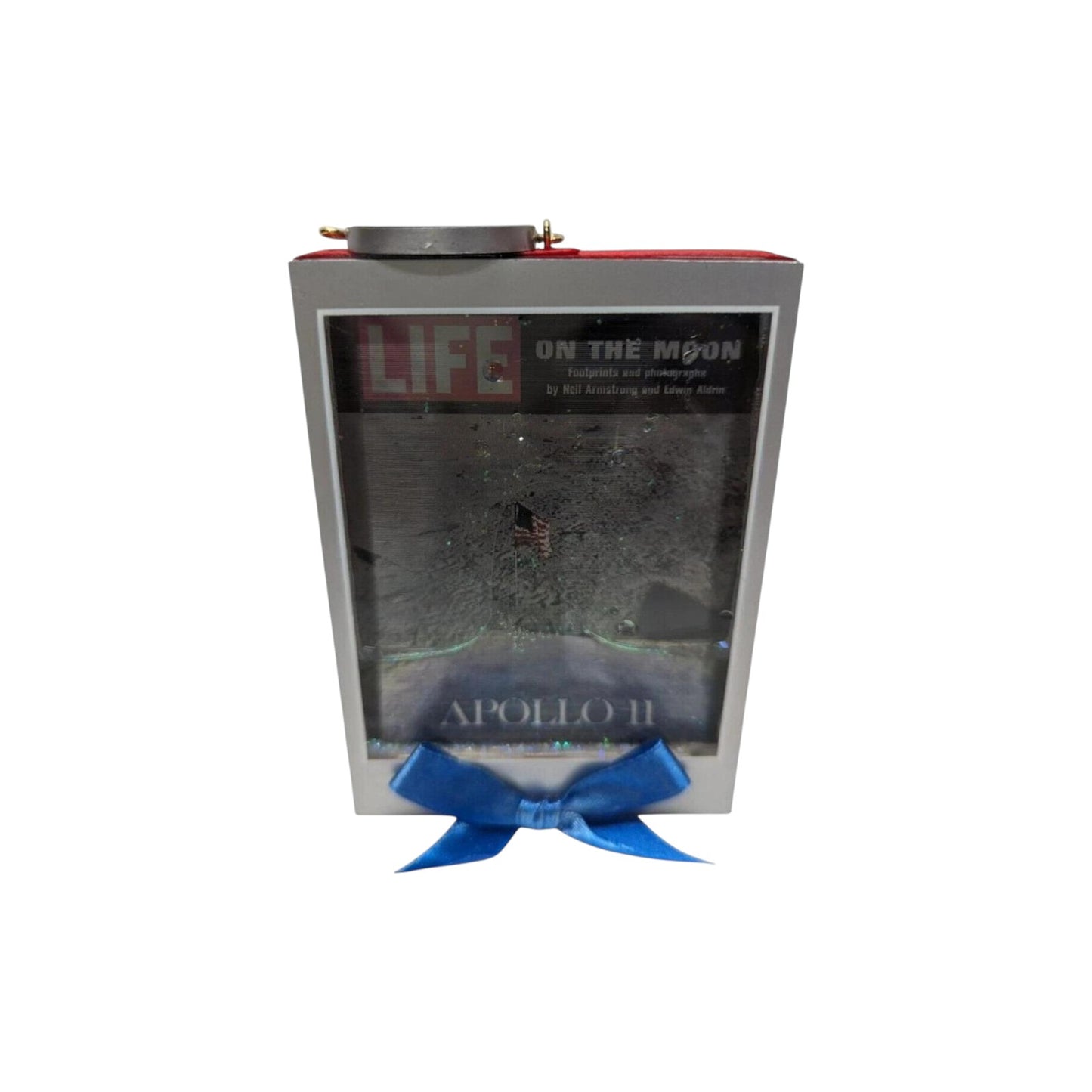2004 LIFE on the Moon - Water Globe Carlton Cards Ornaments (Books) by Carlton Cards CXOR-103L Image5