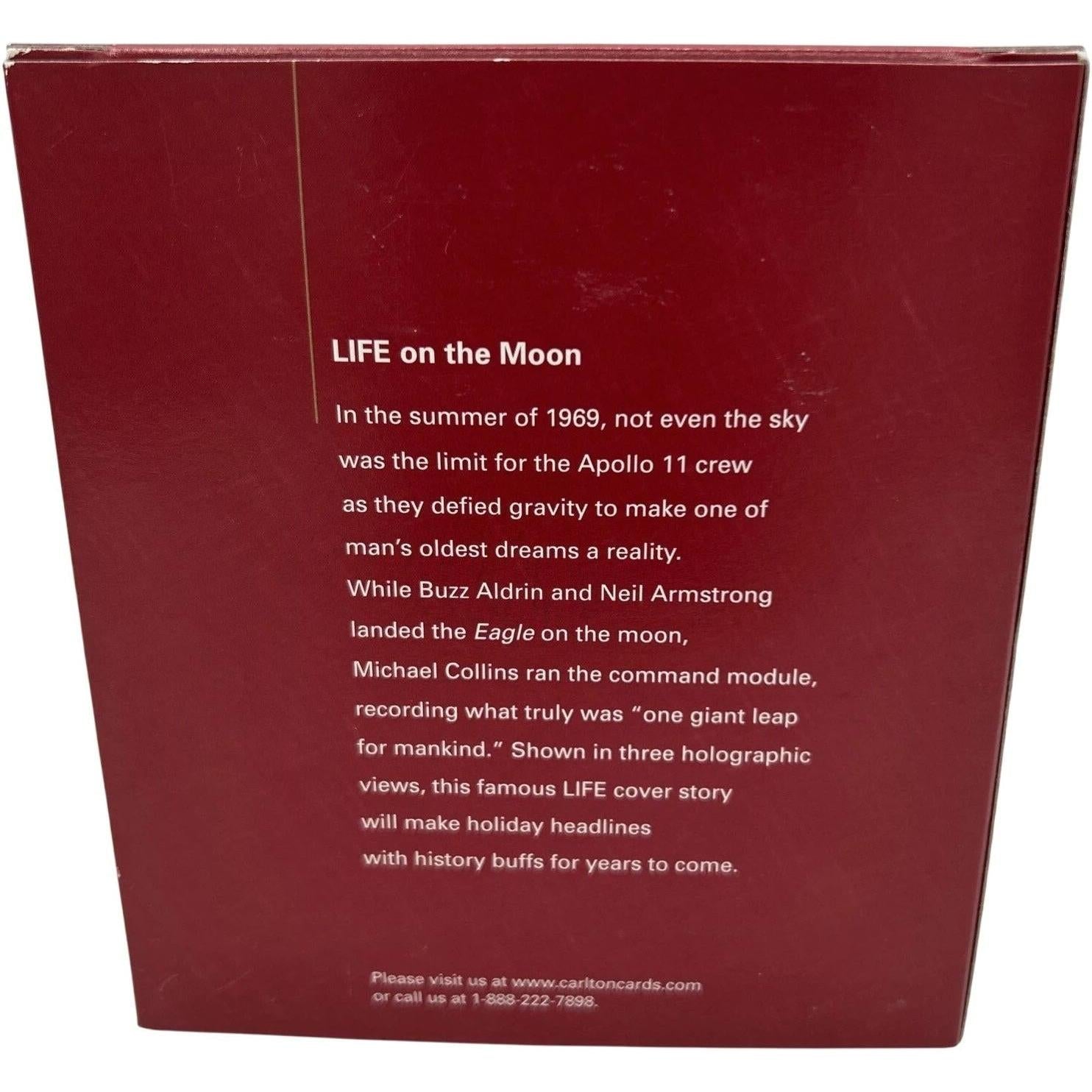 2004 LIFE on the Moon - Water Globe Carlton Cards Ornaments (Books) by Carlton Cards CXOR-103L