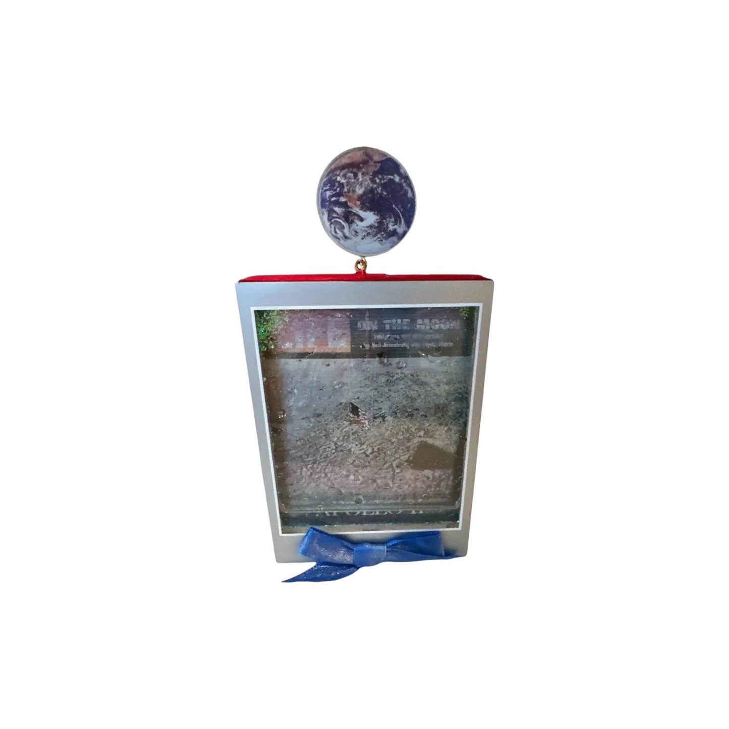 2004 LIFE on the Moon - Water Globe Carlton Cards Ornaments (Books) by Carlton Cards CXOR-103L Image1