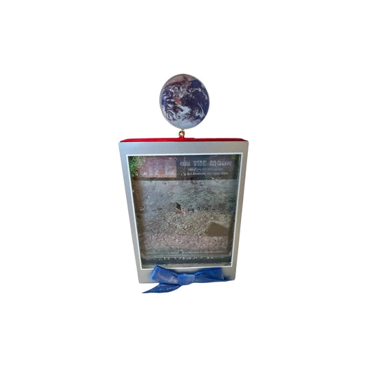 2004 LIFE on the Moon - Water Globe (Books) by Carlton Cards