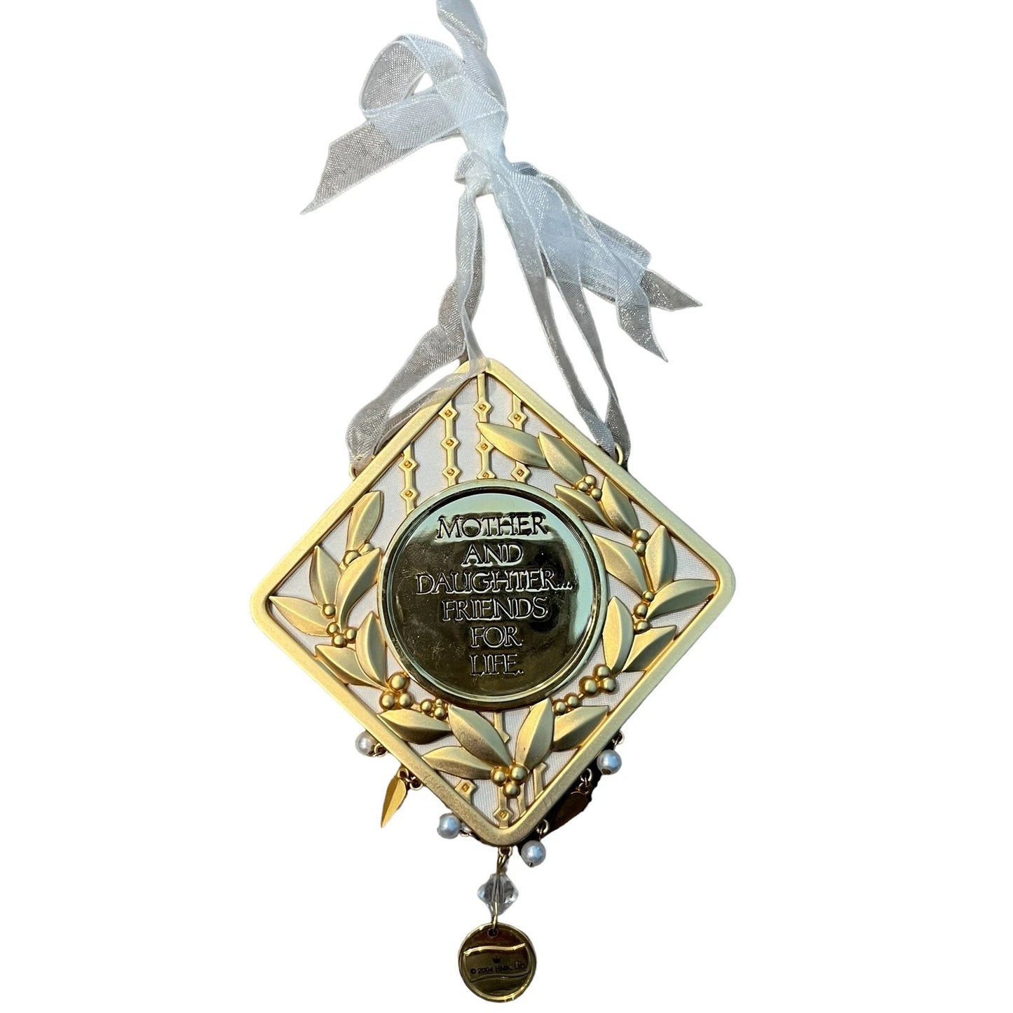 2004 Mother and Daughter Hallmark Ornament (Photo Holder) QXG5651