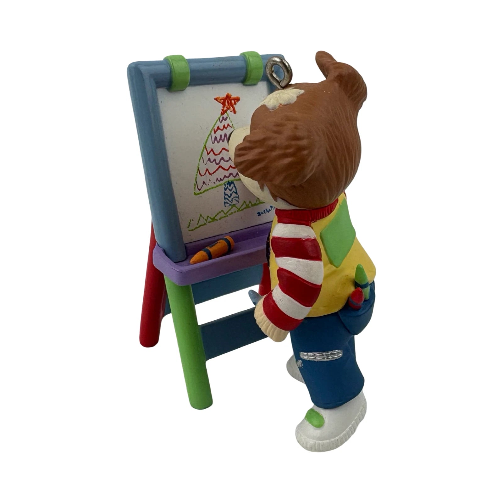 2007 My Fourth Christmas Hallmark Ornament (Child's Age Collection) QXG6337