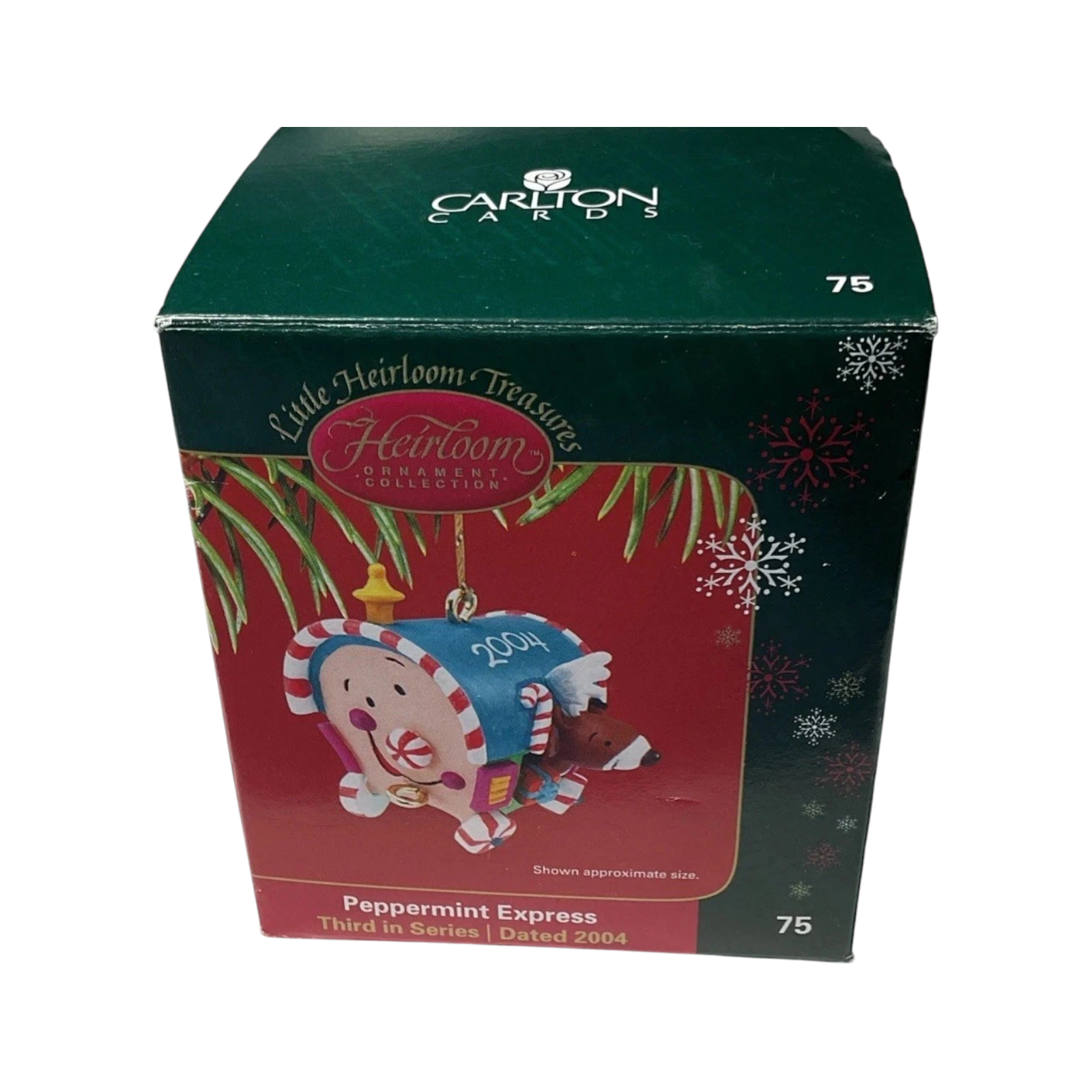 2004 Peppermint Express Carlton Cards Ornaments (Reindeer) CXOR-075L