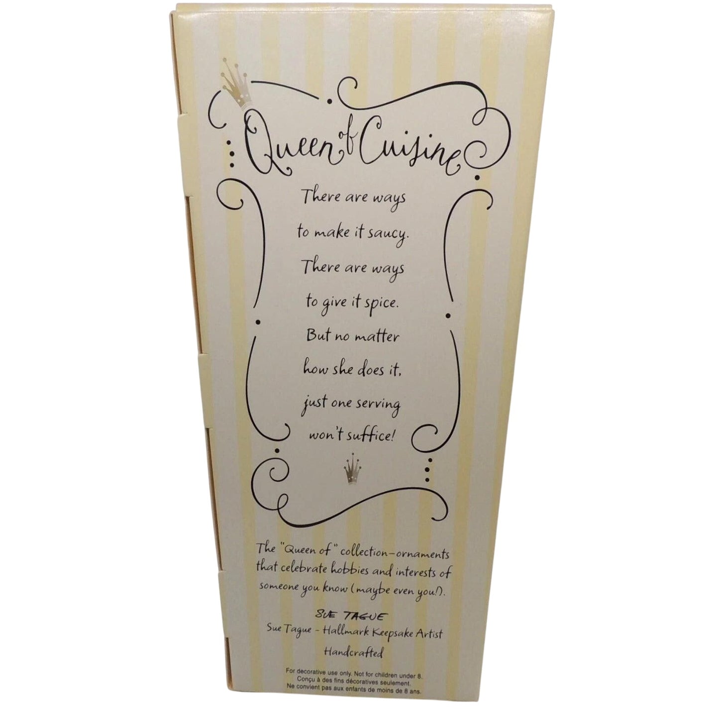 2004 Queen of Cuisine Hallmark Ornament (Decoration Des Fetes) QP1831