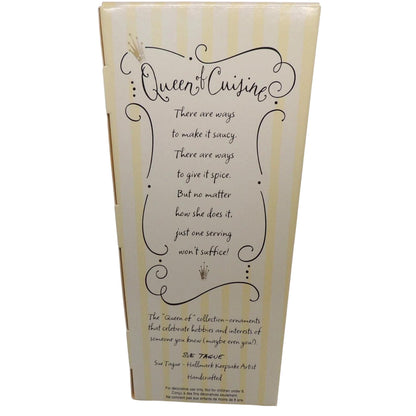 2004 Queen of Cuisine Hallmark Ornament (Decoration Des Fetes) QP1831