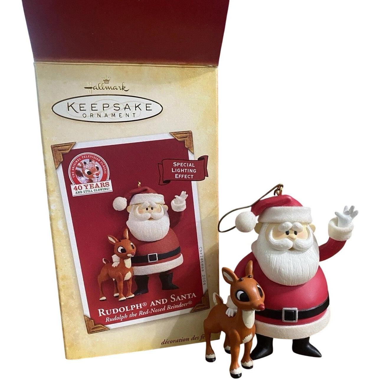 2004 Rudolph the Red-Nosed Reindeer Hallmark Ornament (Rudolph the Red-Nosed Reindeer) QXG5654