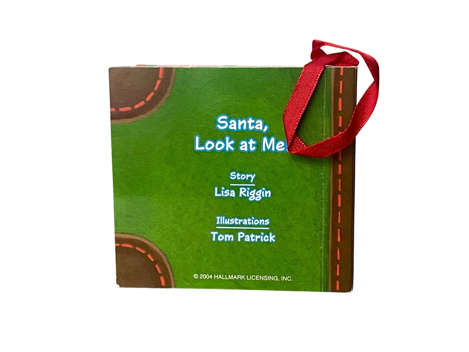 2004 Santa, Look at Me! Hallmark Ornament (Books) QXG5484