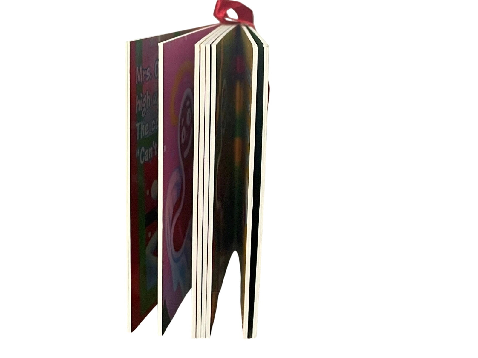 2004 Santa, Look at Me! Hallmark Ornament (Books) QXG5484