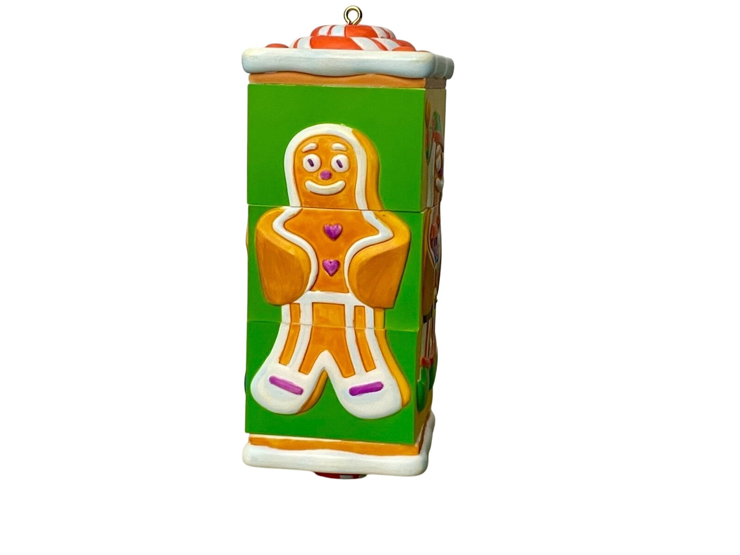 2004 Santa, Look at Me! Hallmark Ornament (Books) QXG5484