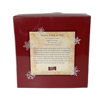 2004 Santa, Look at Me! Hallmark Ornament (Books) QXG5484