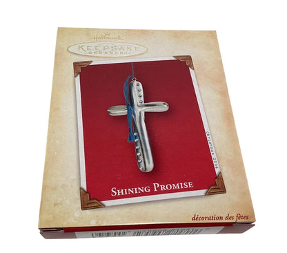 2004 Shining Promise Hallmark Ornament (Cross) QXG5364
