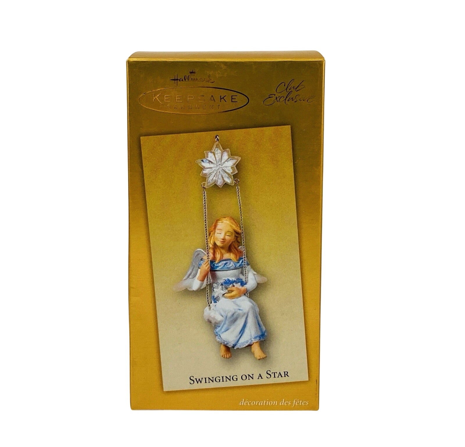 2004 Swinging on a Star Hallmark Ornament (Angel) QXC4005