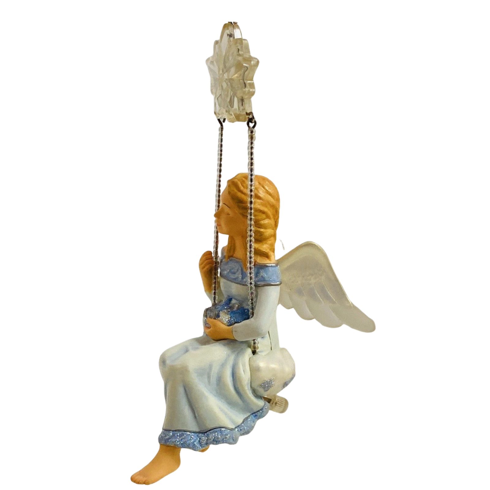 2004 Swinging on a Star Hallmark Ornament (Angel) QXC4005