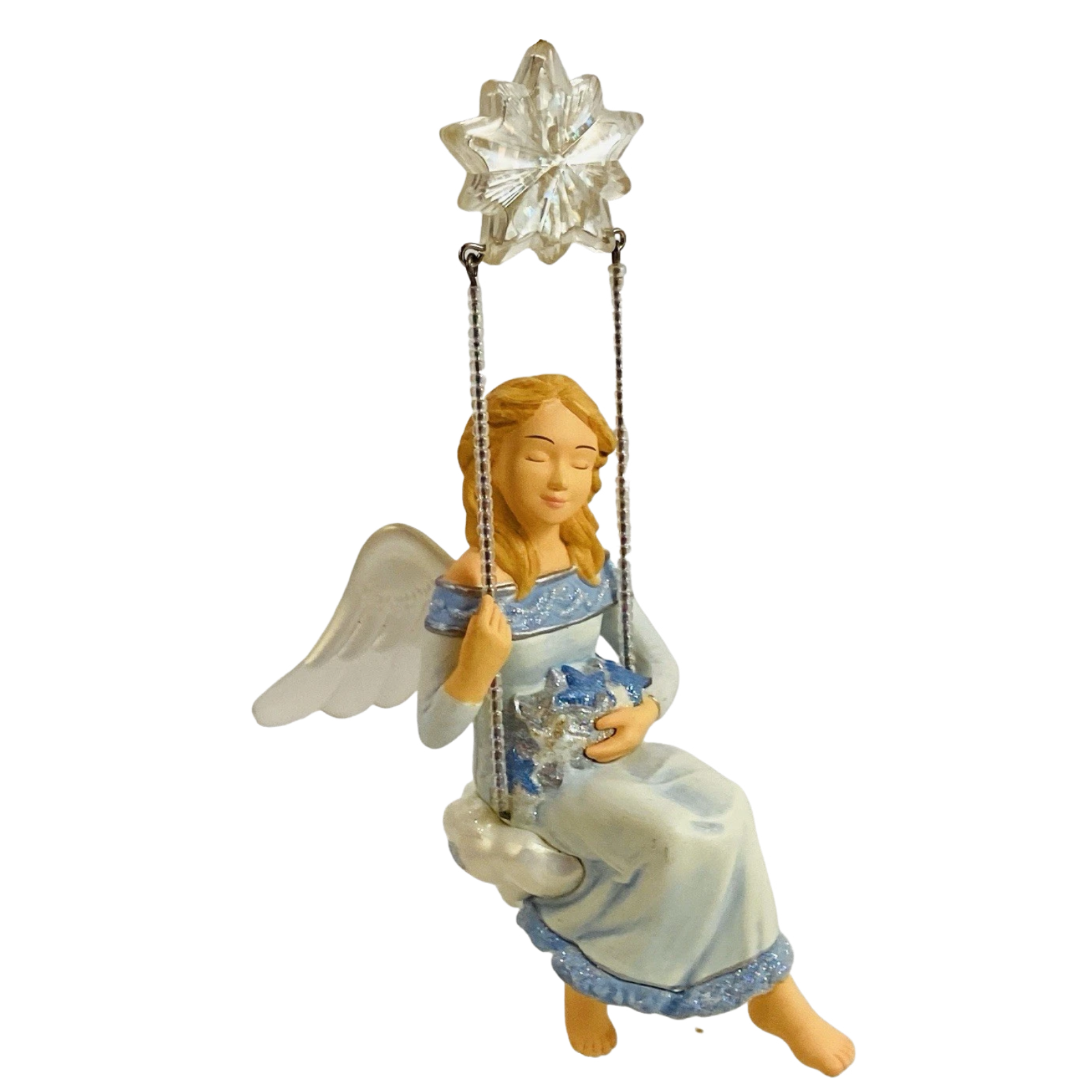 2004 Swinging on a Star Hallmark Ornament (Angel) QXC4005