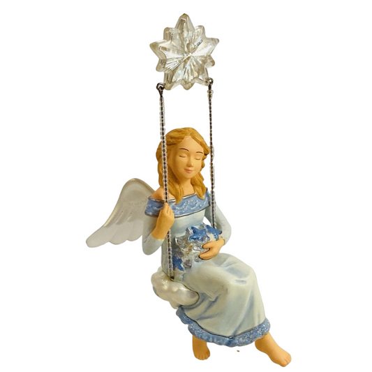 2004 Swinging on a Star Hallmark Ornament (Angel) QXC4005