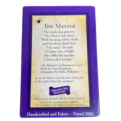 2004 The Master Hallmark Ornament (Halloween) QFO6031