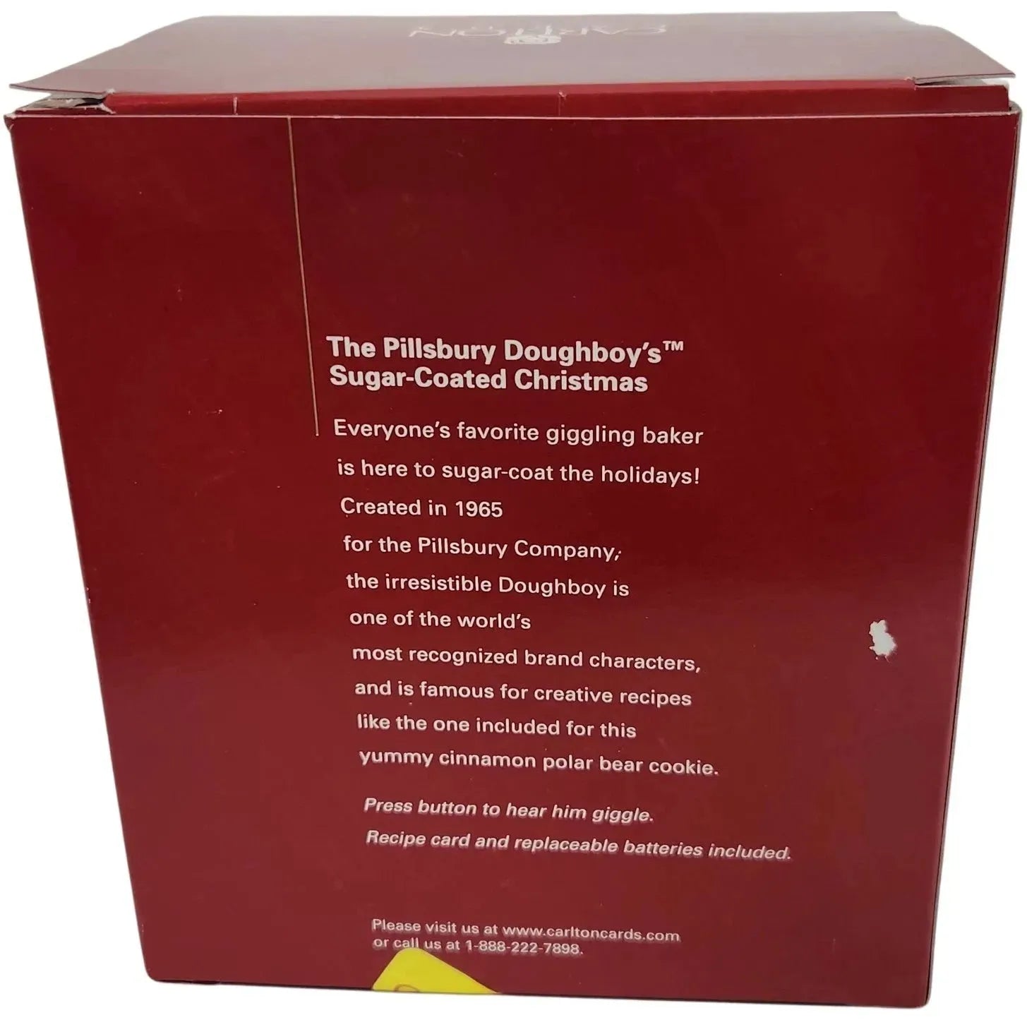 2004 The Pillsbury Doughboy's Sugar-Coated Christmas Carlton Cards Ornaments (Pillsbury) by Carlton Cards CXOR-106L