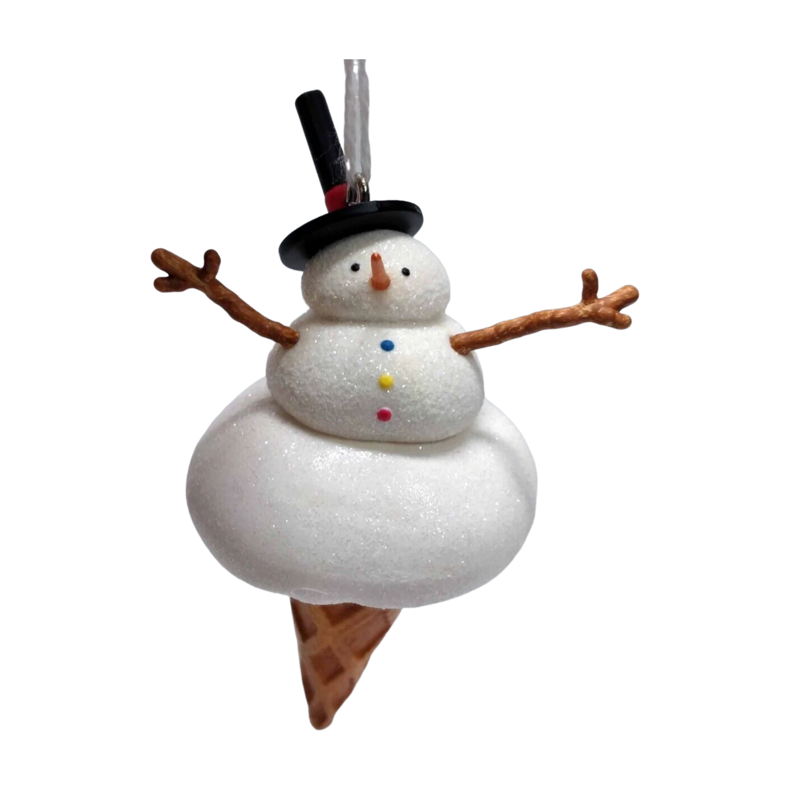 2004 Triple-Decker Treat Hallmark Ornament (Snowmen) QXG5491