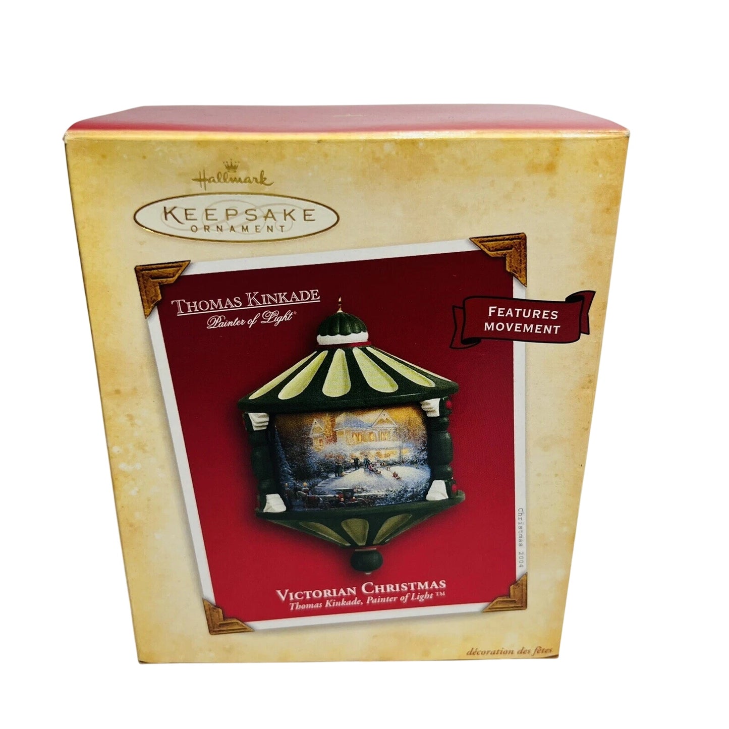 2004 Victorian Christmas Hallmark Ornament (Thomas Kinkade) QXG5521