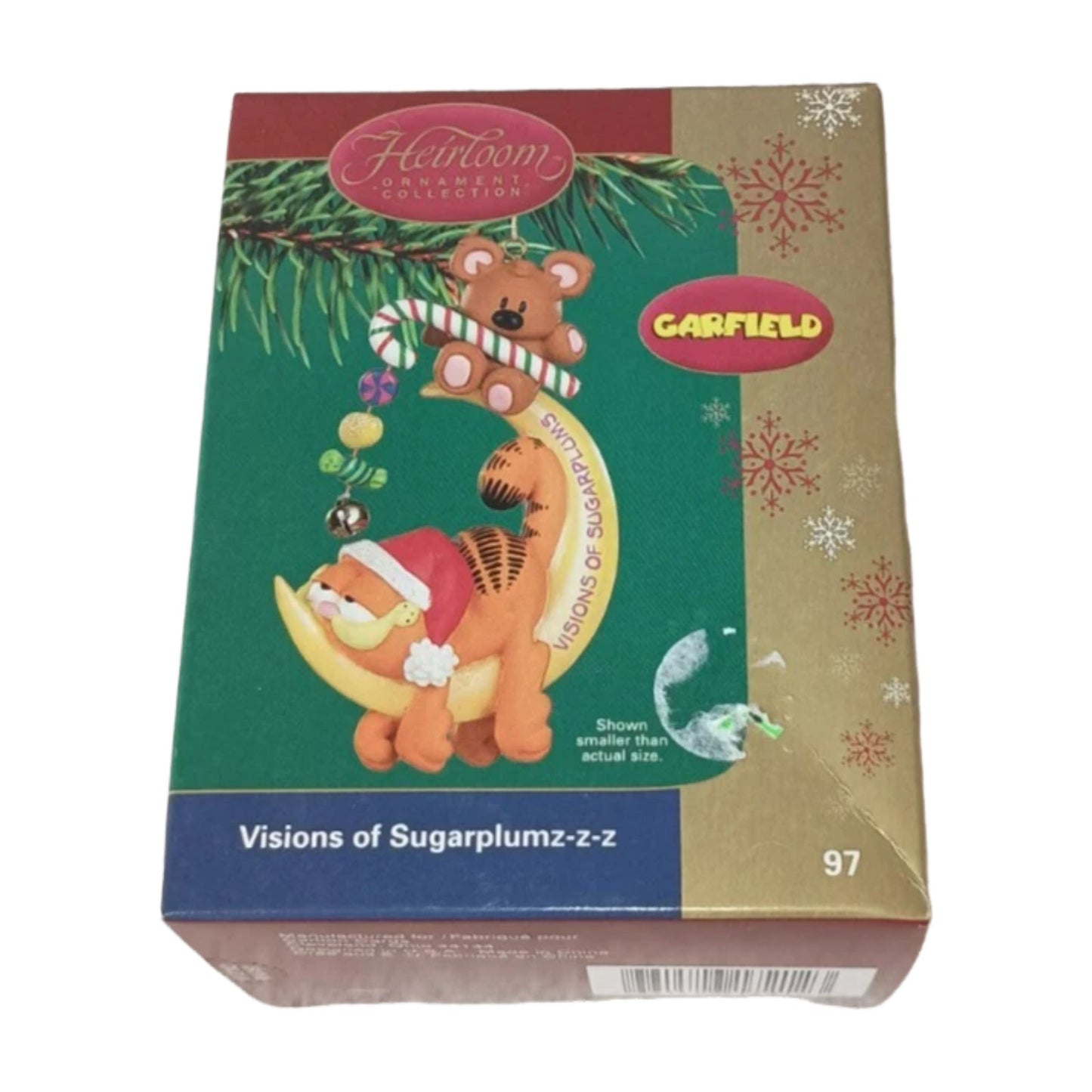 2004 Visions of Sugarplumz‑z‑z Carlton Cards Ornaments (Garfield) CXOR-097L