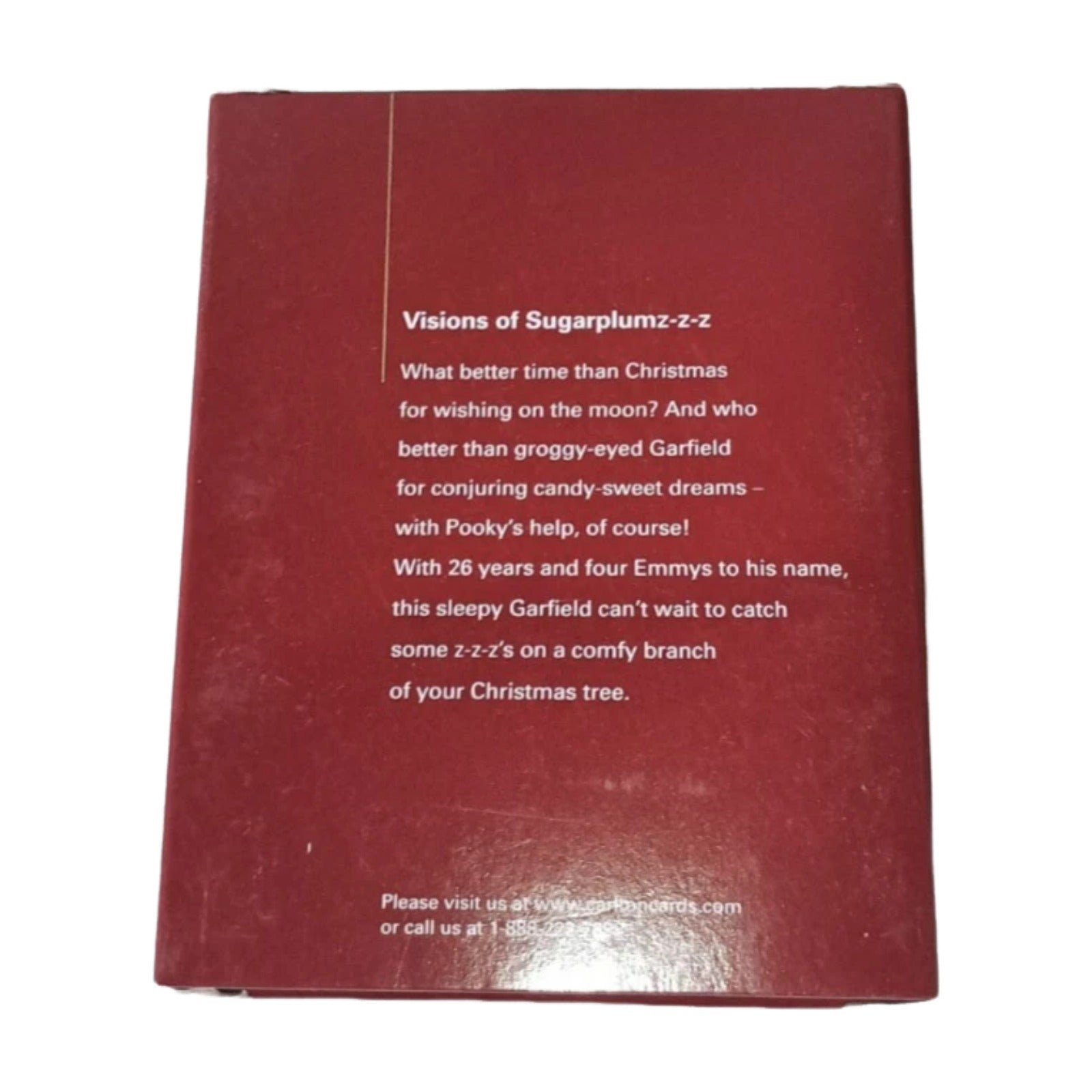 2004 Visions of Sugarplumz‑z‑z Carlton Cards Ornaments (Garfield) CXOR-097L