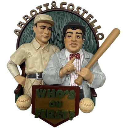 2004 Who's on First? - Abbott & Costello Carlton Cards Ornaments (Movie) CXOR-131L