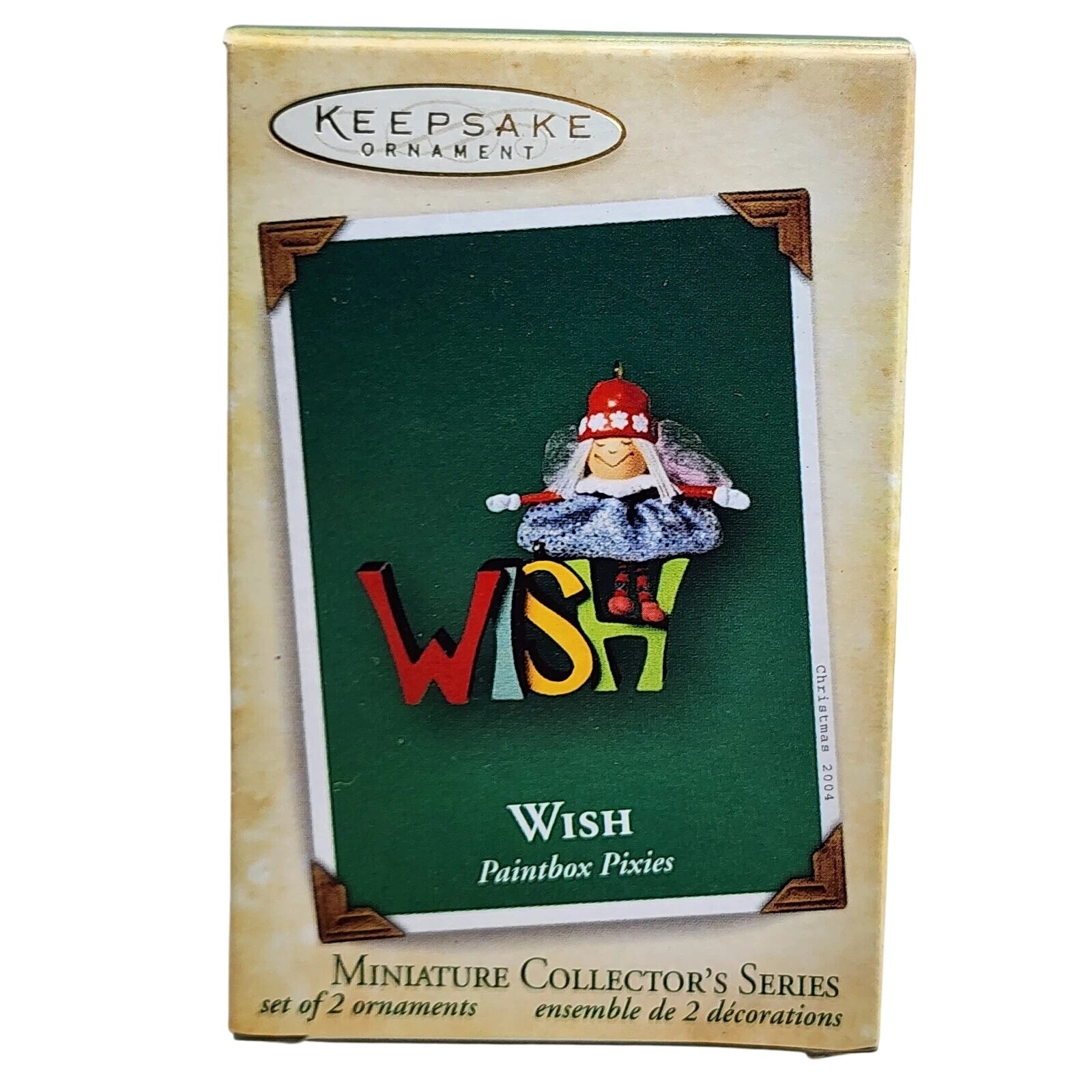 2004 Wish Hallmark Ornament (Paintbox Pixies) QXM5174