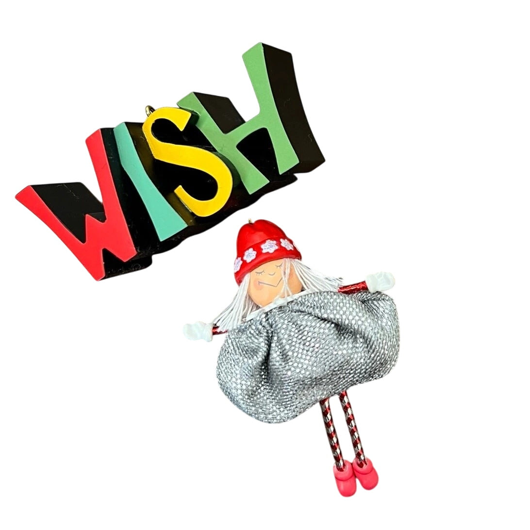 2004 Wish Hallmark Ornament (Paintbox Pixies) QXM5174