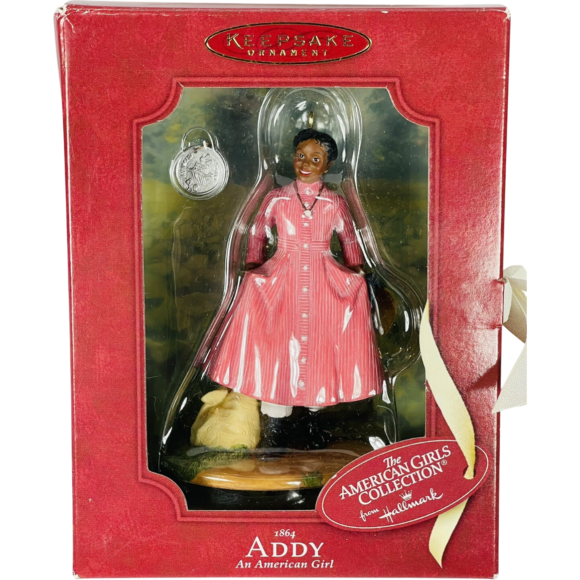 2004 Addy, An American Girl Hallmark Ornament (The American Girls Collection) QAC6421