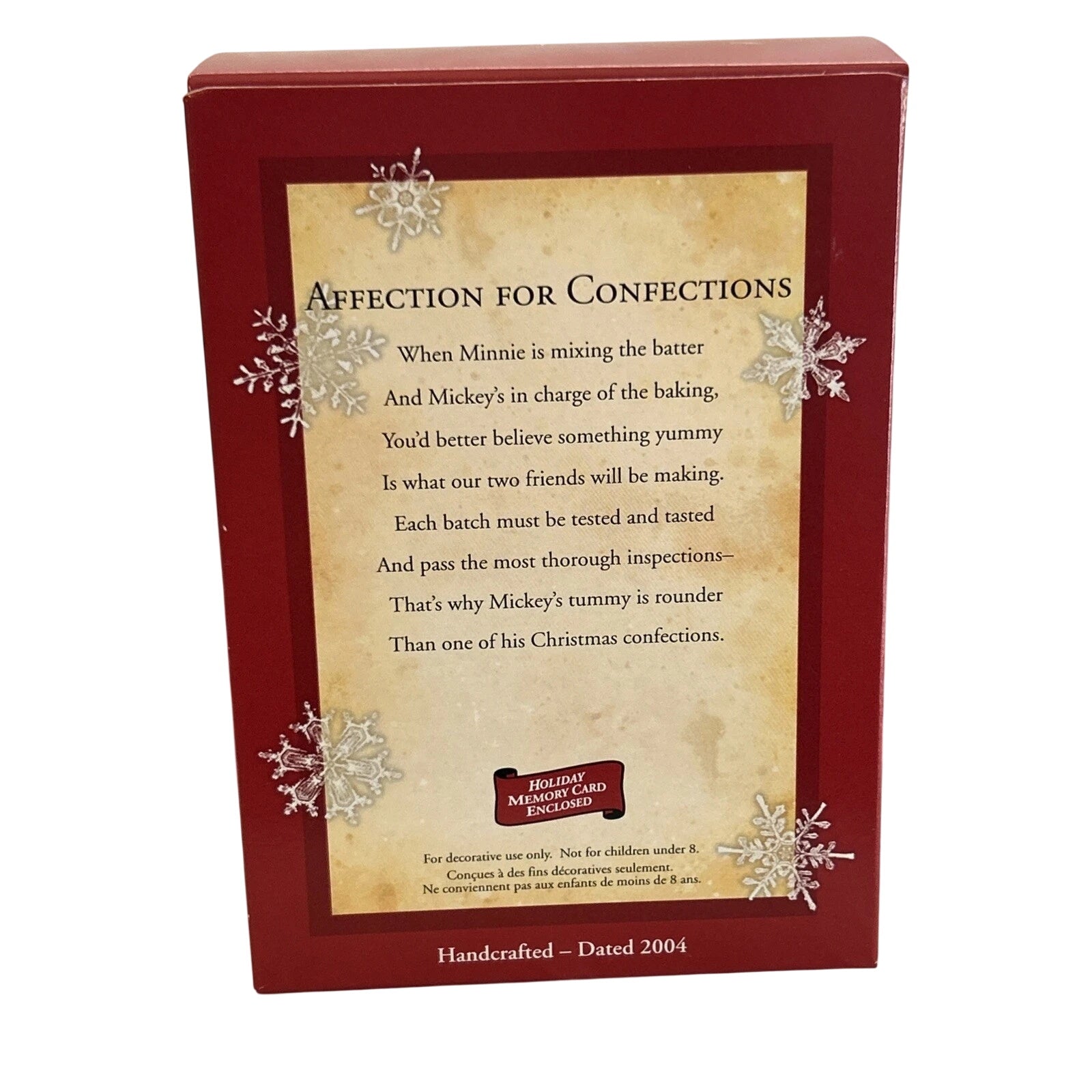 2004 Affection for Confections Hallmark Ornament (Disney) QRP4291 Image7