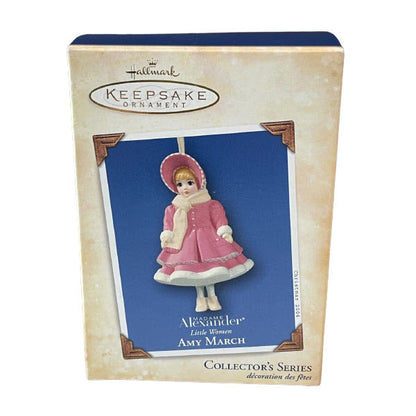 2004 Amy March Hallmark Ornament (Madame Alexander Little Women) QX8404