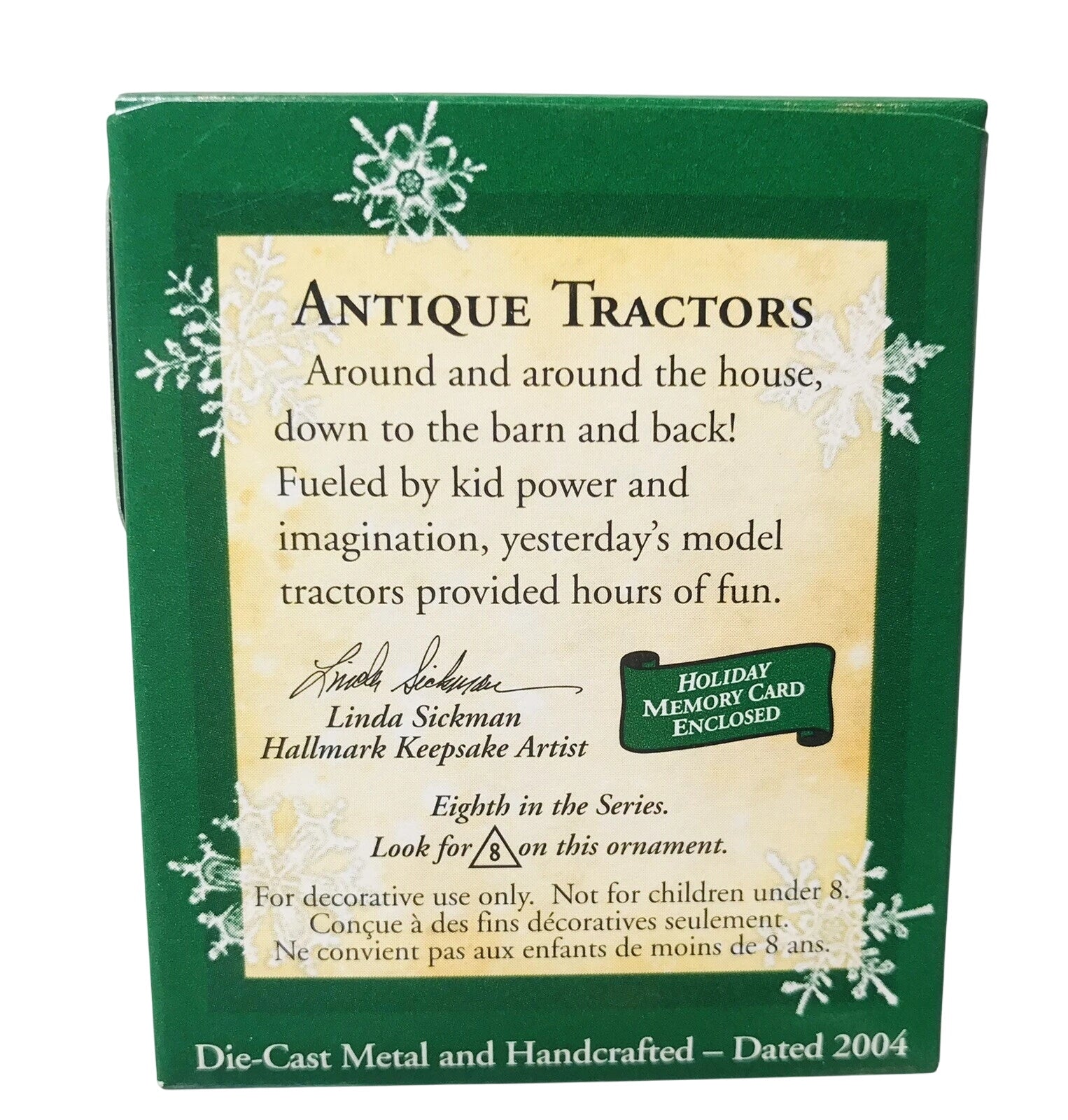 2004 Antique Tractors Hallmark Ornament (Series #8) QXM5154