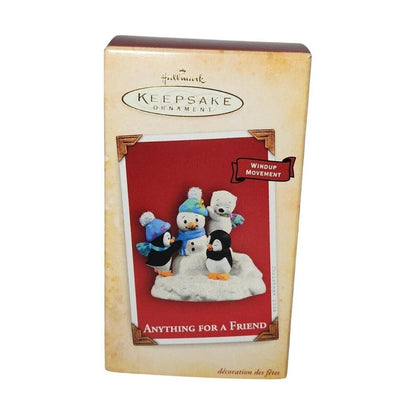 2004 Anything For a Friend Hallmark Ornament (Kris' Penguins) QXG5511 Image2