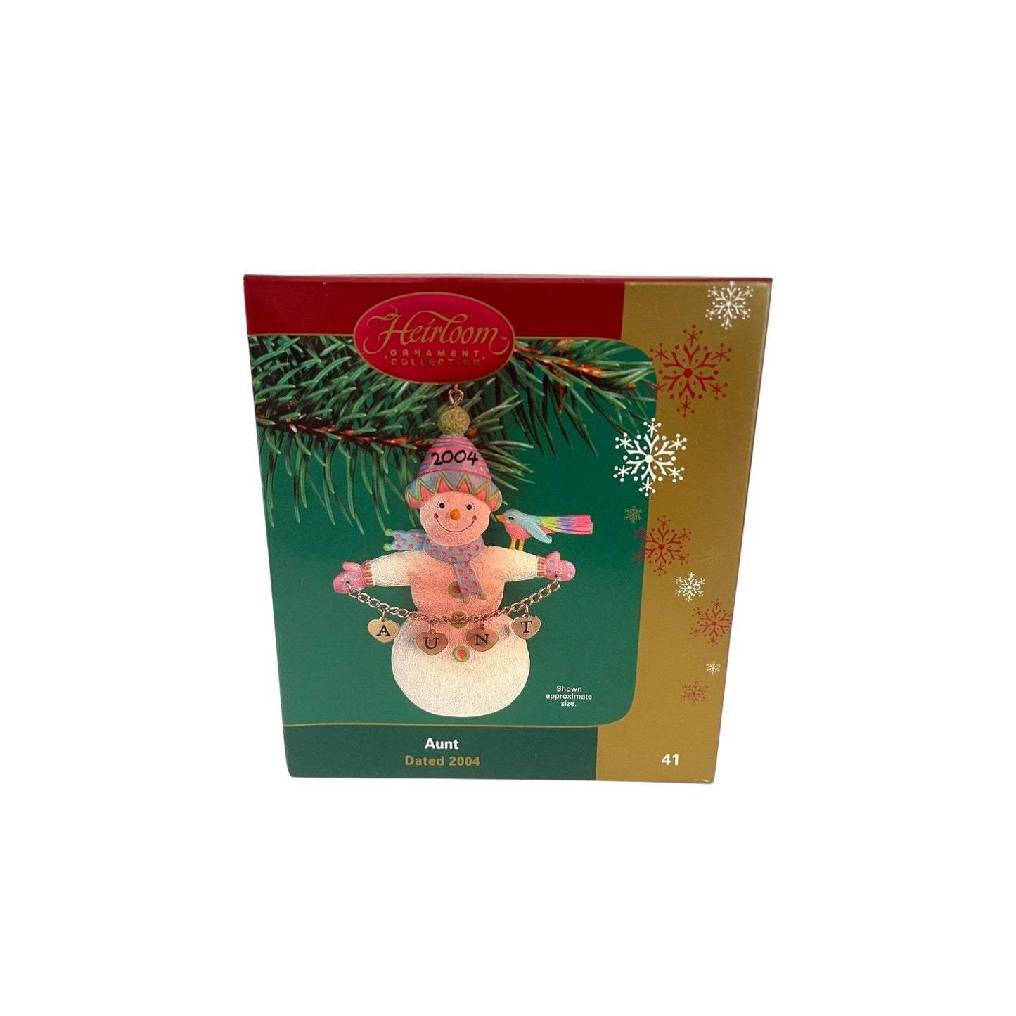 2004 Aunt Carlton Cards Ornaments (Snowmen) CXOR-041L Image2