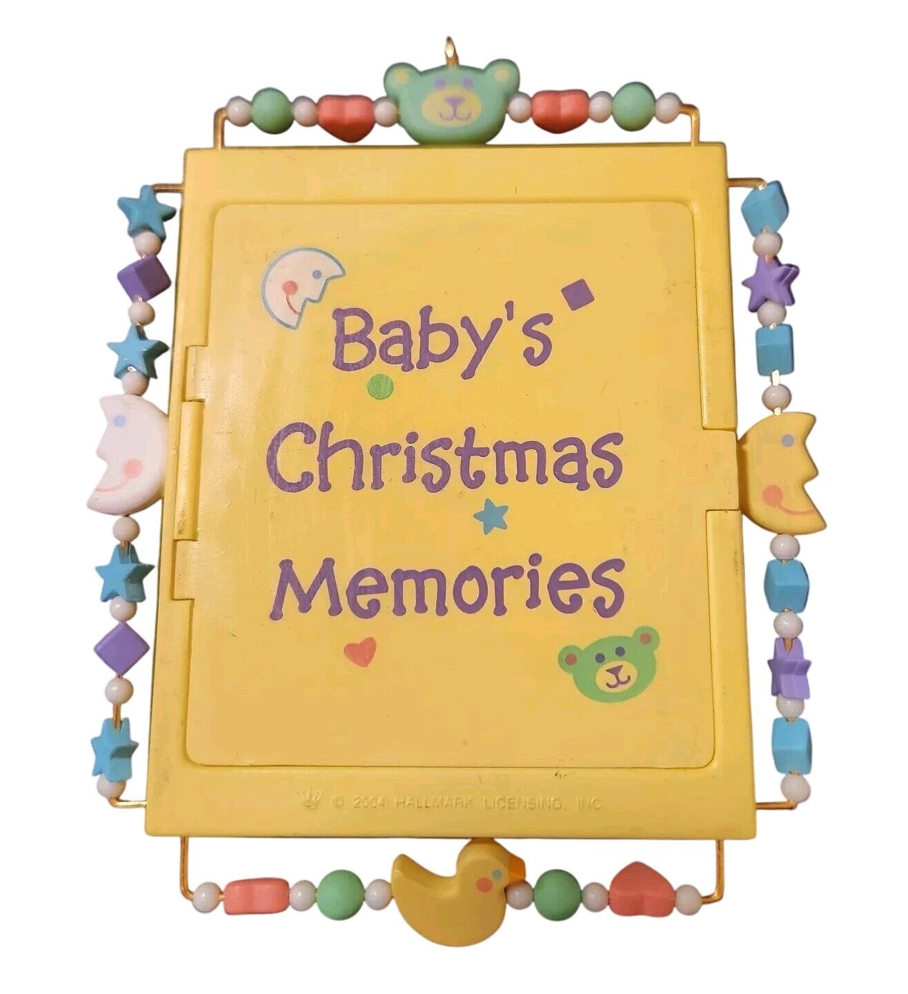 2004 Baby's First Christmas Hallmark Ornament (Baby's First Christmas) QXG5724