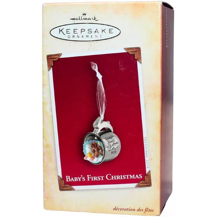 2004 Baby's First Christmas Hallmark Ornament (Baby's First Christmas) QXG5731