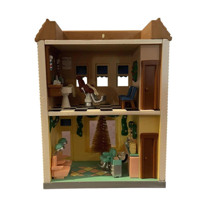 2004 Barber Shop & Beauty Shop Hallmark Ornament (Nostalgic Houses and Shops) QX8181 Image3