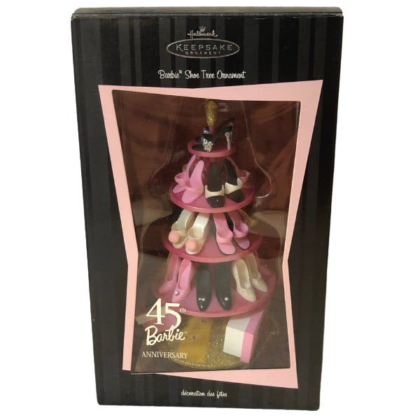 2004 Barbie Shoe Tree Hallmark Ornament (Barbie) QHB6604