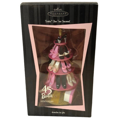 2004 Barbie Shoe Tree Hallmark Ornament (Barbie) QHB6604