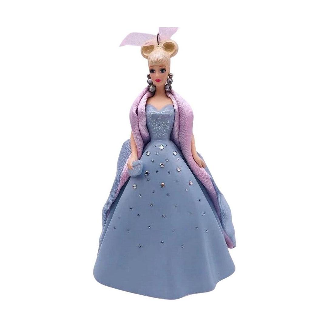 2004 Billions of Dreams Barbie Ornament Hallmark Ornament (Porcelain Barbie) QXC4009 Image1