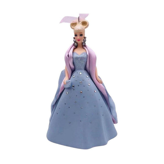 2004 Billions of Dreams Barbie Ornament Hallmark Ornament (Porcelain Barbie) QXC4009 Image1