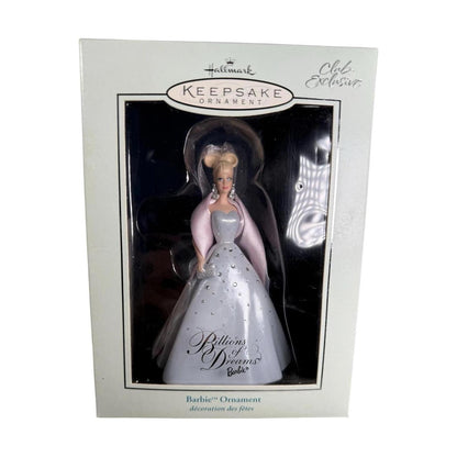 2004 Billions of Dreams Barbie Ornament Hallmark Ornament (Porcelain Barbie) QXC4009 Image2